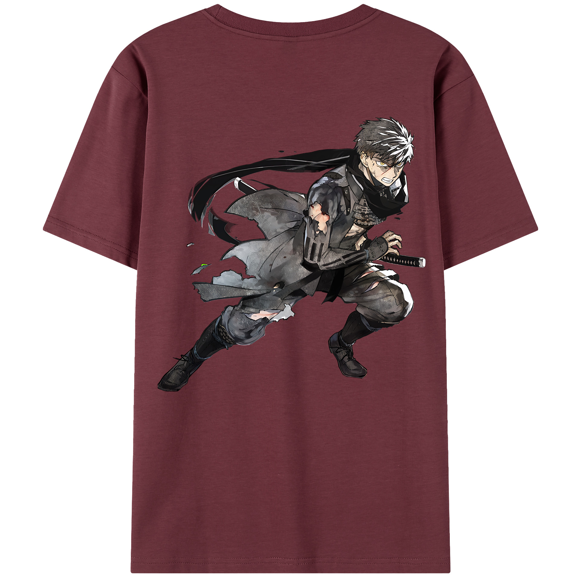 （画像用） 刀剣乱舞 Touken Ranbu 綿100％半袖Tシャツ（背面プリント）